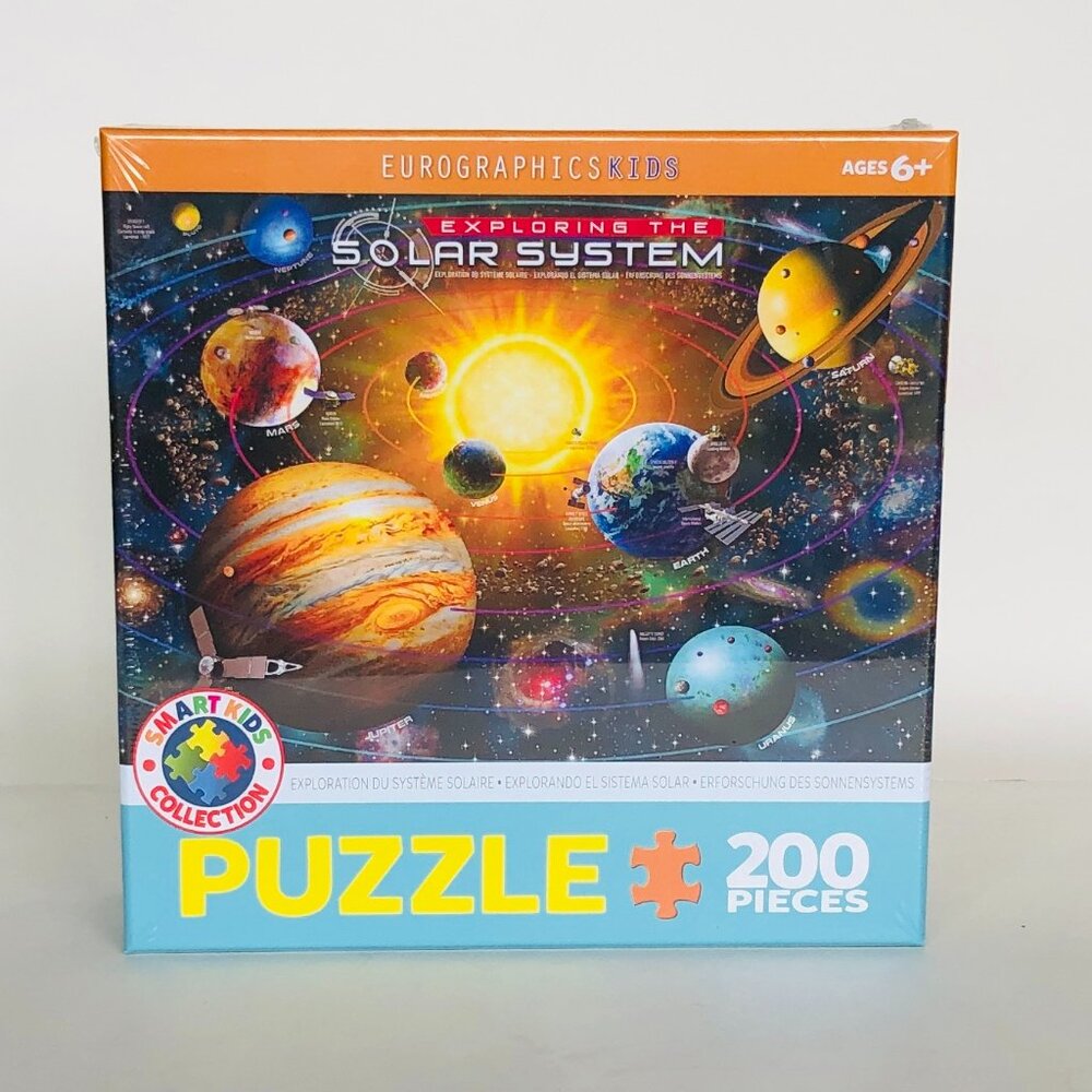 Eurographics 200pcs Puzzle-- Exploring The Solar System New In Box - Picture 5 of 12